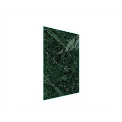 TMK ArtDeko Serie - Snijplank van Glas - 35x52 cm - Marmer - Veilig voor Alle Soorten Fornuizen