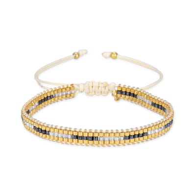 Luxenter Multicolour Crystal Armband afgewerkt in 18K geel goud - Emeri