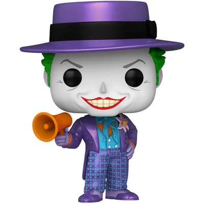 Funko Batman Verzamelfiguur & Tshirt Set -S- DC Comics POP! & Tee Box Batman 89 Joker With Speaker Zwart