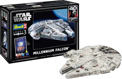 Revell Modelbouwpakket Ruimtevaart - 05659 Millennium Falcon - Star Wars - Geschenkset Plastic - 1:72 - Modelbouw