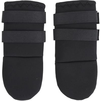 2 stuks Rubber Pootbeschermer Anti Slip Waterdichte Hondenschoenen Verstelbare Hondenvoetbedekking Zachte Hondenschoenen L(for 6.5-9kg)
