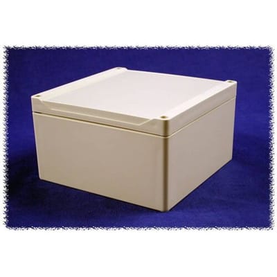 Hammond Electronics 1555S2GY Universele behuizing 160 x 160 x 90 Polycarbonaat Grijs 1 stuk(s)