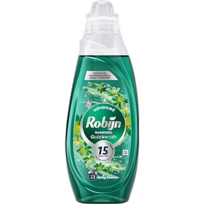 Robijn Advanced Quickwash Vloeibaar Wasmiddel Spring Blossom 22 Wasbeurten 837 ml