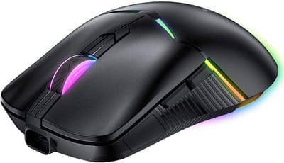 E-Lektron CW928 - Draadloze gamingmuis - RGB-verlichting - Met antislip oppervlak