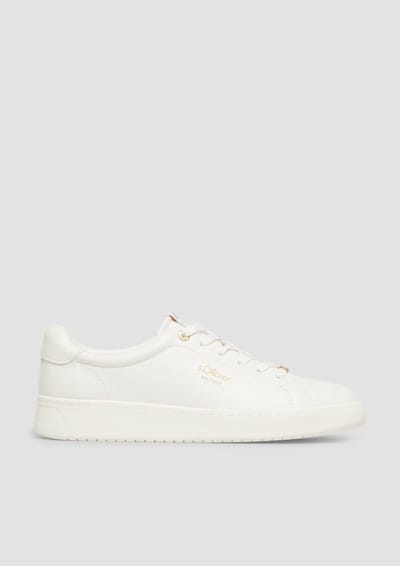 s.Oliver - female - Trainers met plateauzool en leo-detail