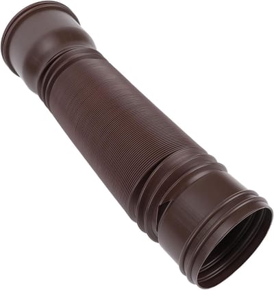 Afvoer Verlengstuk - Regenpijp Extender - Waterafvoer Regelen - Aanpasbare Lengte - 20-59 Inch - Bruin