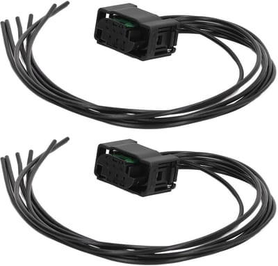 Dailygoods- Gasklephuisconnector 6-draads - ABS-materiaal - OEM-kwaliteit 68018956AC - Vervanging voor Dodge Caravan/Town and Country - Duurzaam - Eenvoudige installatie - Connector
