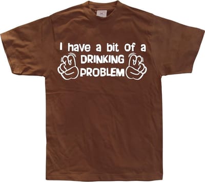 Hybris I Have A Bit -drinkprobleem Brown