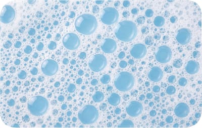 Badmat 80x50 cm - Antislip - Schuim - Bubbels - Blauw - Badmatten voor badkamer - Badkamermat - Douchemat - Badkamer mat