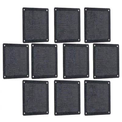 Dailygoody - PC-ventilatorfilter - PVC-filter - Eenvoudige installatie - Zwart - Ventilatiefilter - Geschikt voor PC-behuizing - 120 x 120 mm