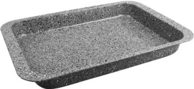 Maestro MR-1123-36 Luxe Rechthoekige Bakplaat & Ovenschaal - 36 cm - Koolstofstaal - Granite Antiaanbaklaag - Graniet Coating - Grijs