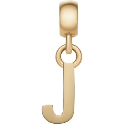 Daniel Wellington DW Charm Letter J Gold