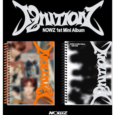 NOWZ - IGNITION 1er Mini Album No poster_Random ver. orange