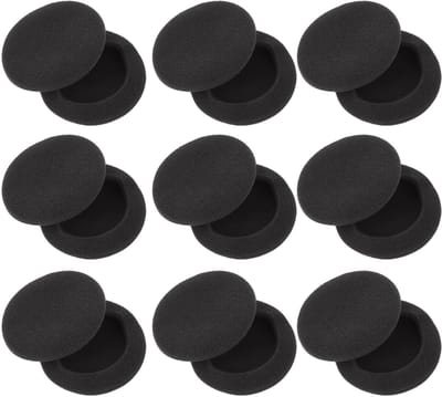 Foam Earbuds 20 Pack - Vervangende 35mm Oorkussens voor Hoofdtelefoons, Comfortabele Schuim Covers en Universele Oorkussens