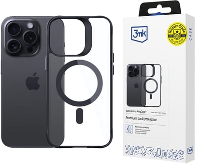 Hoesje voor Apple iPhone 13 Pro - 3mk Satin Armor MagCase