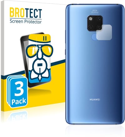 Screenprotector 3 Stuks voor Huawei Mate 20 X (ALLEEN Camera Lens) Beschermglas transparant