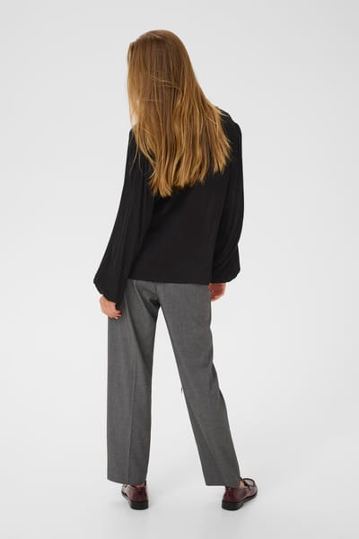 Blouse met lange mouwen KAstine Blouse met lange mouwen Regular fit black