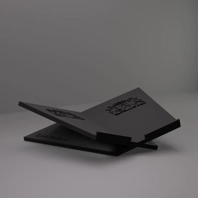 3d-gezellig Boekenstandaard Zuid-Holland - Boekensteun - Boekenhouder - Book Holder - 37*25*10 cm - Zwart - 100% gerecycled PLA (bioplastic)