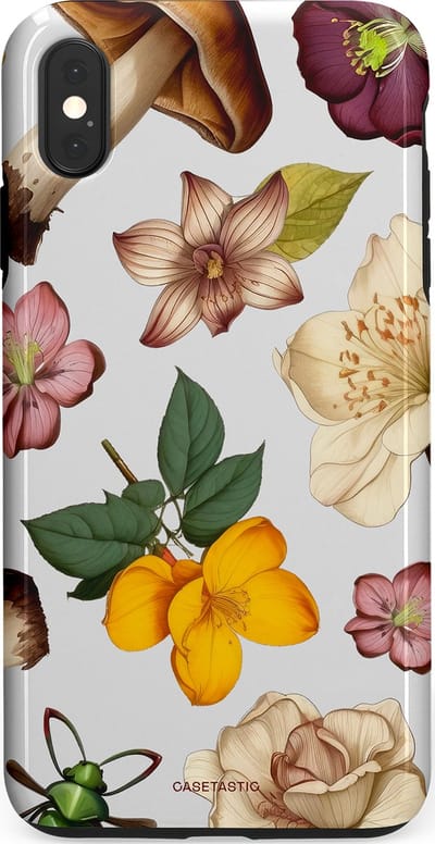 Casetastic Hoesje Geschikt voor Apple iPhone Xs Max - Stijlvolle Beschermende Duo-layer Case - Betovering in het bos