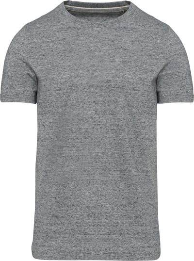 Kariban Vintage heren-t-shirt met korte mouwen KV2106 - Slub Grey Heather - M