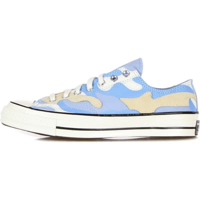 Chuck 70 Ox Jp Blauw/zwart/zilverreiger Lage herenschoen