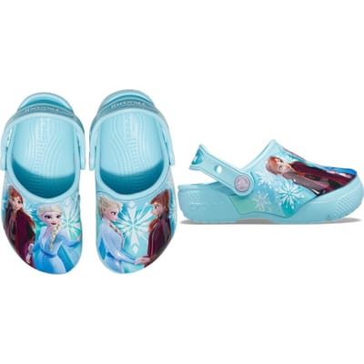 Crocs - Disney Pantoffel - Kids Disney Frozen Clog - EU 22-23 - voor Kinderen - blauw