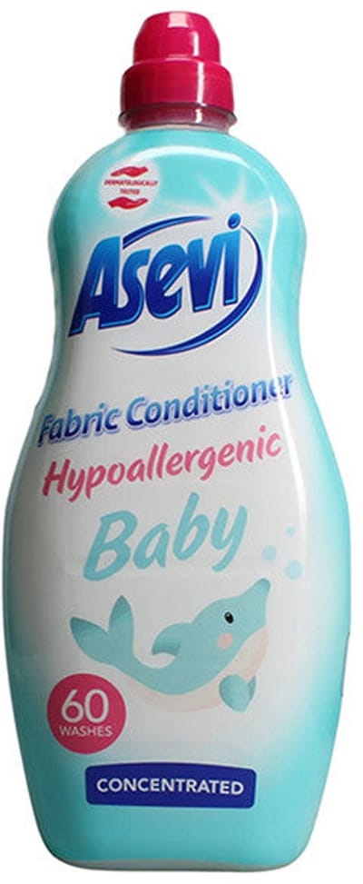 Asevi wasverzachter Baby Hypoallergenic 1380 ml 60 wasbeurten