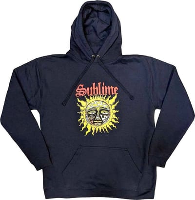 Sublime - Yellow Sun Hoodie/trui - S - Blauw