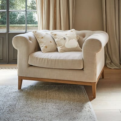 LOBERON Fauteuil Fairbourne beige
