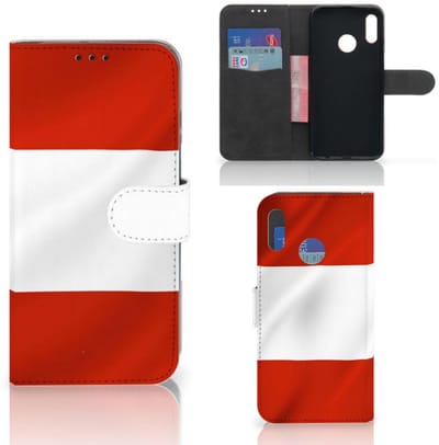 Honor 10 Lite Bookstyle Case Oostenrijk