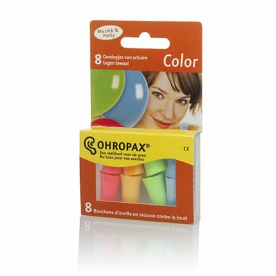 Ohropax Color - 2 x 8 stuks - Voordeelverpakking