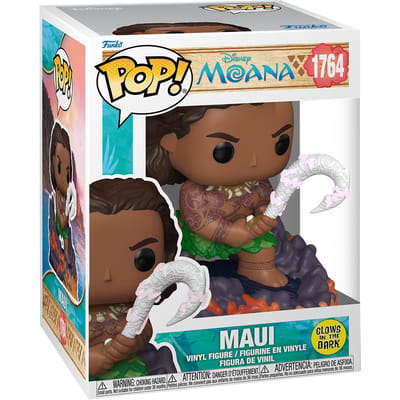 Vaiana Maui (Glow-in-the-dark) vinylfiguur 1764 Unisex Funko Pop! - Neutraal - Standard