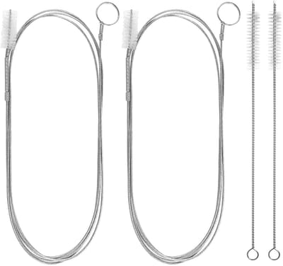Dailygoods- Afvoerborstel Set van 4 - Flexibele Reinigingsborstel