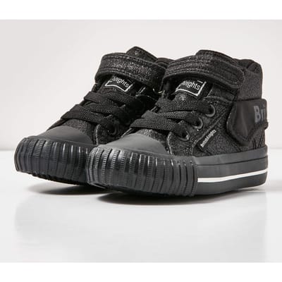 ROCO Baby meisjes sneakers hoog - Zwart - maat 24