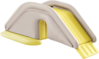 Opblaasbare Waterglijbaan - Glijbaan Zwembad - Waterpret Spelen - Verlengde Glijvlak - 235 x 82 x 70 cm - Geel