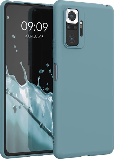kwmobile telefoonhoesje geschikt voor Xiaomi Redmi Note 10 Pro - Hoesje voor smartphone - Back cover in Arctische nacht