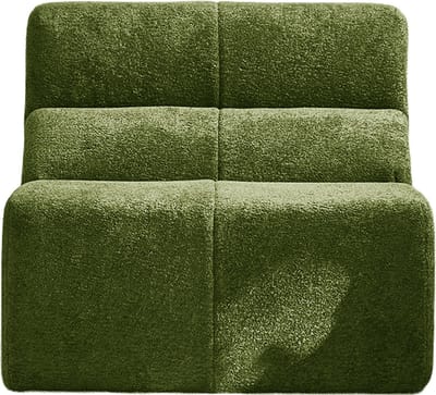 Luxe Wolkenzachte Regenboog-Fluwelen Fauteuil, Perfect voor Woonkamers, Kantoren en Kleine Appartementen- wit