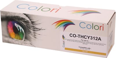 Colori huismerk toner geschikt voor Canon 729 geel voor I-Sensys LBP-7010c I-Sensys LBP-7018c