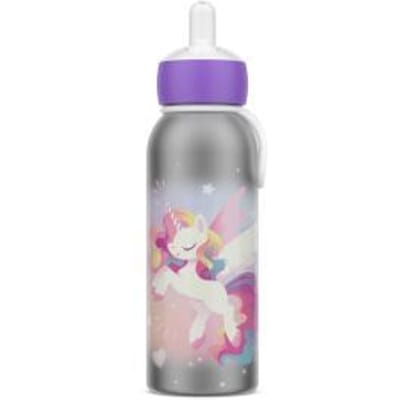 Mepal Unicorn Glow isoleerfles flip-up 350 ml Drinkflessen