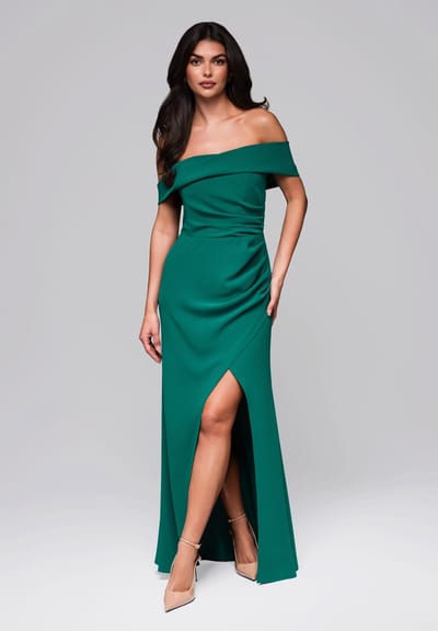 LARICA Jurk - Rits - Jurk Groen XS