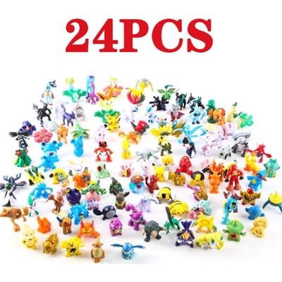 144 Stijl Pokemon Figuur Speelgoed Anime Pikachu Actiefiguur Model Sier Decoratie Verzamelen Speelgoed Ontworpen Voor Kerstcadeau Voor Kinderen