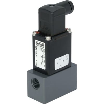 Solenoid Valve 3/2-Way G3/8'' Diverting PTFE FFKM 0-4bar/58psi 24VAC/DC ATEX 0121 20051237