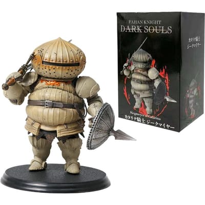 Figurine Siegmeyer Of Catarina DARK SOULS Chevalier de Catalina Siegmeyer Dessin Animé Jeu Version Q Modèle Décoration Cadeaux d'Anniversaire black