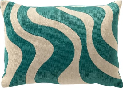 Dutch Decor OCEANE - kussenhoes outdoor 40x60 cm - waterafstotend en uv-bestendig - Latigo Bay - blauw