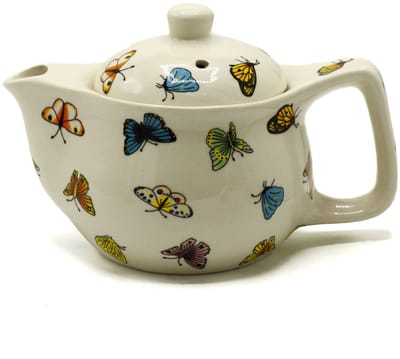 Kleine kruidentheepot - Vlinders - cadeau geschenkset vrouwen geschenkset mannen