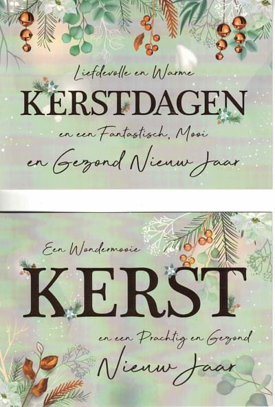 Wenskaarten - kerstkaart - set van 8 - 8 luxe kerstkaarten - 2 x 4 luxe kerstkaarten met envelop - wondermooie kerst - sfeervolle kerstkaarten - liefdevolle en warme kerstdagen - fijne feestdagen - feestdagen