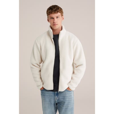WE Fashion Cardigan With Zipper Off-white Taglia: XL | Giacche Outlet | Uomo | Bianco
