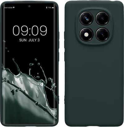 kwmobile telefoonhoesje geschikt voor Xiaomi Redmi Note 14 Pro 4G - Hoesje voor smartphone - Precisie camera uitsnede - In mosgroen