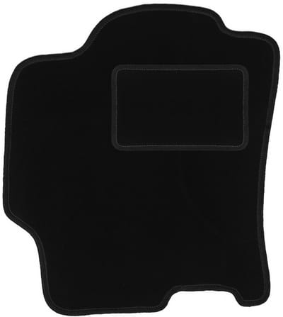 Bestuurdersmat zwart voor: Mazda 323 BJ sedan, hatchback, break, stationwagen (1998-2003)