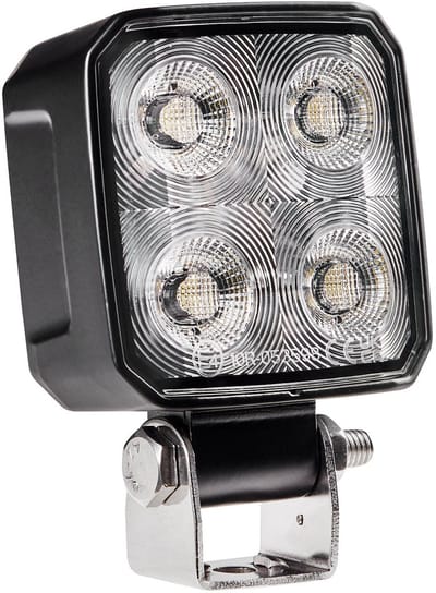LED Werklamp 32 watt met ingebouwde gecertificeerde R65 led flitser IP69K 3.780 lumen